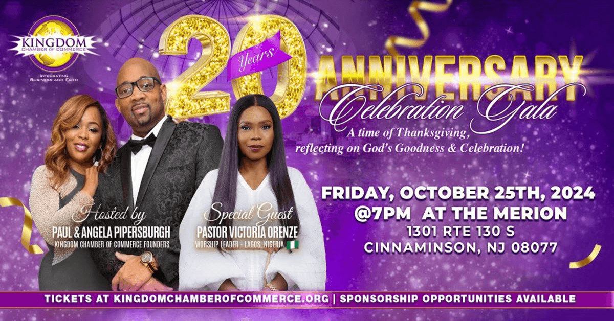 Kingdom Chamber of Commerce Celebrates 20 Years of Faith-Driven Business Impact