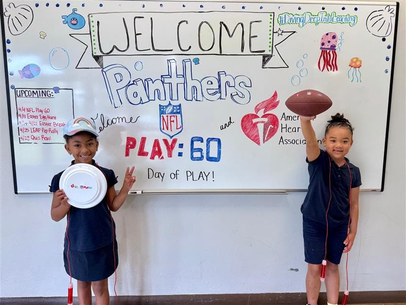 NFL and American Heart Association Tackle Childhood Inactivity with PLAY 60 Day of Play