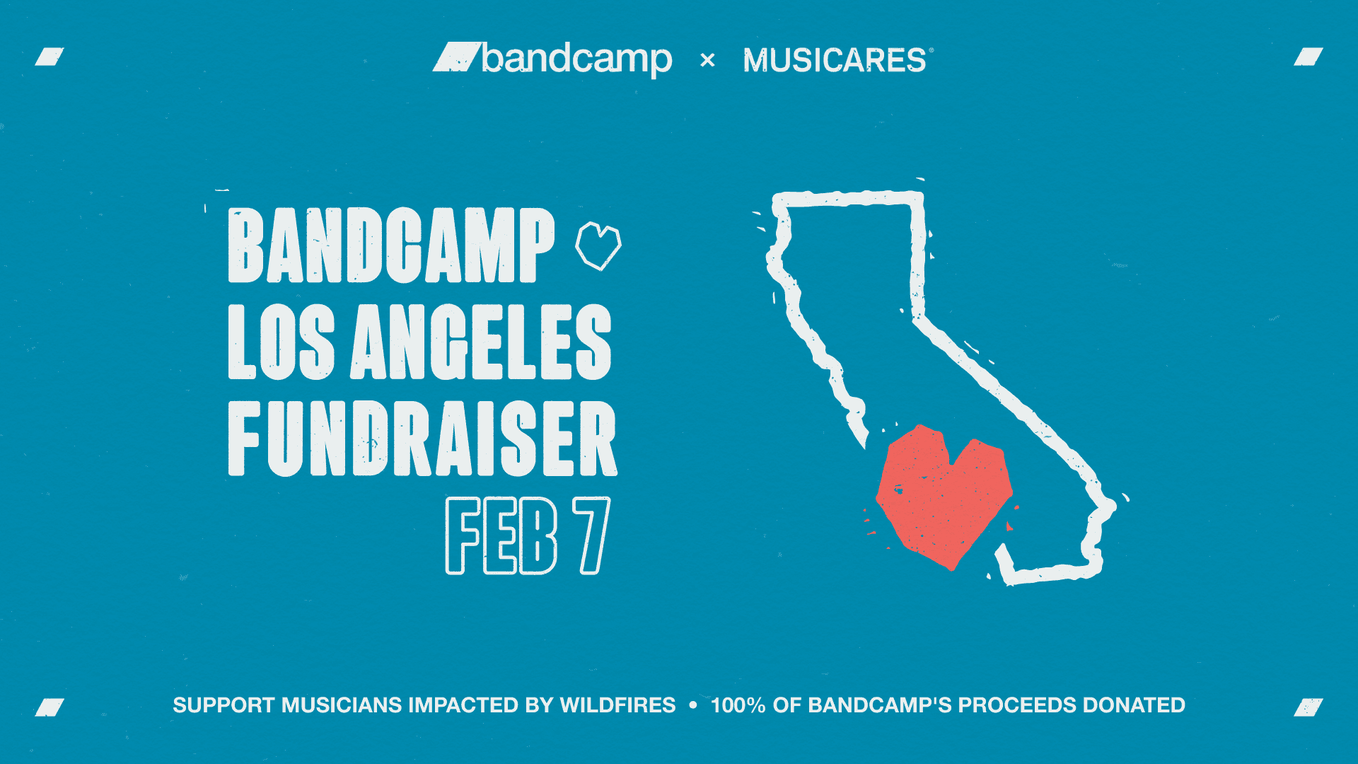 Bandcamp and Music Industry Unite to Support Musicians Affected by Southern California Wildfires
