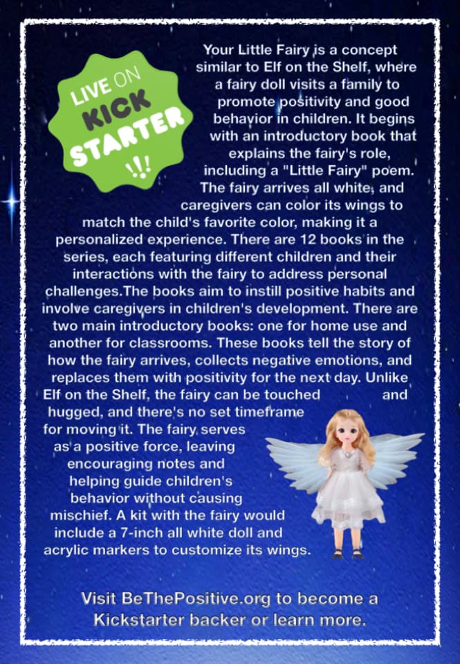 Innovative Children's Book Series 'Your Little Fairy' Launches Kickstarter for Emotional Learning