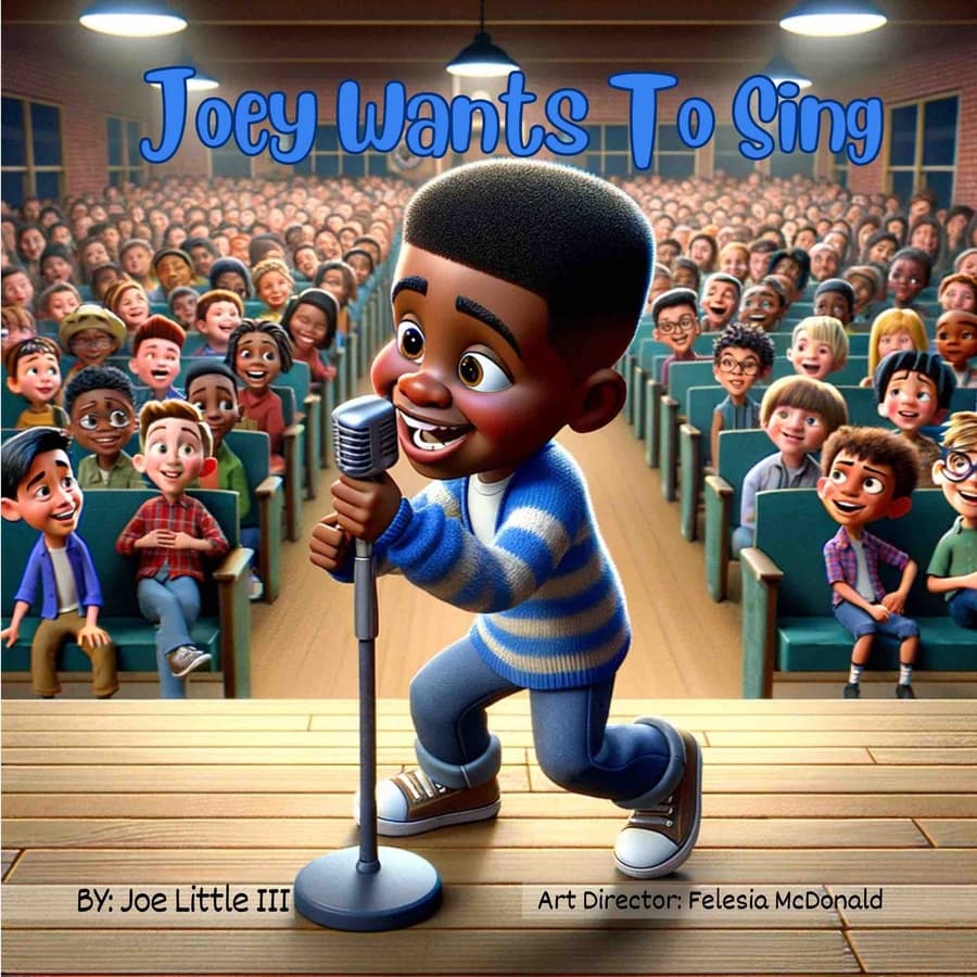 From Music to Children's Literature: Joe Little III Inspires Next Generation with 'Joey Wants to Sing'