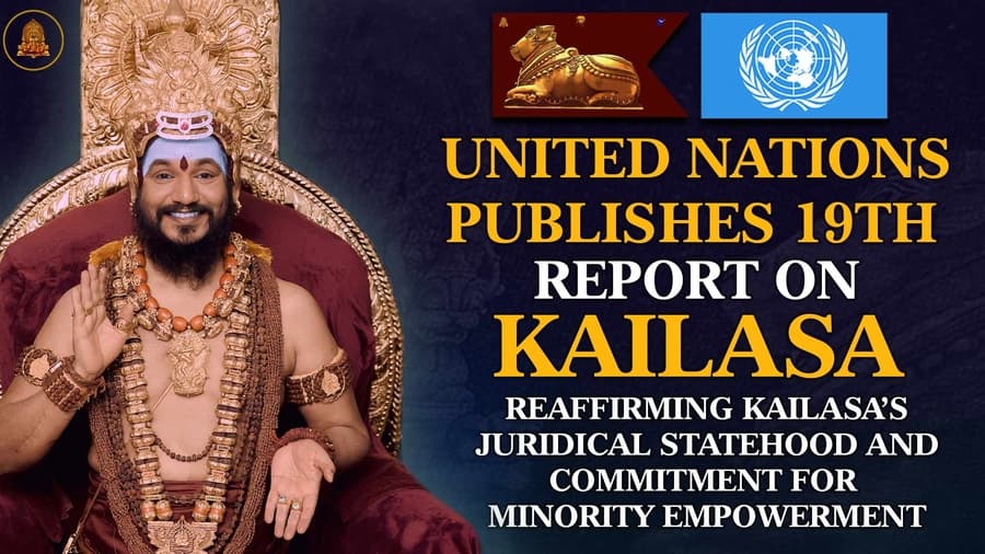 UN Recognizes KAILASA's Efforts in Minority Empowerment and Inclusive Governance